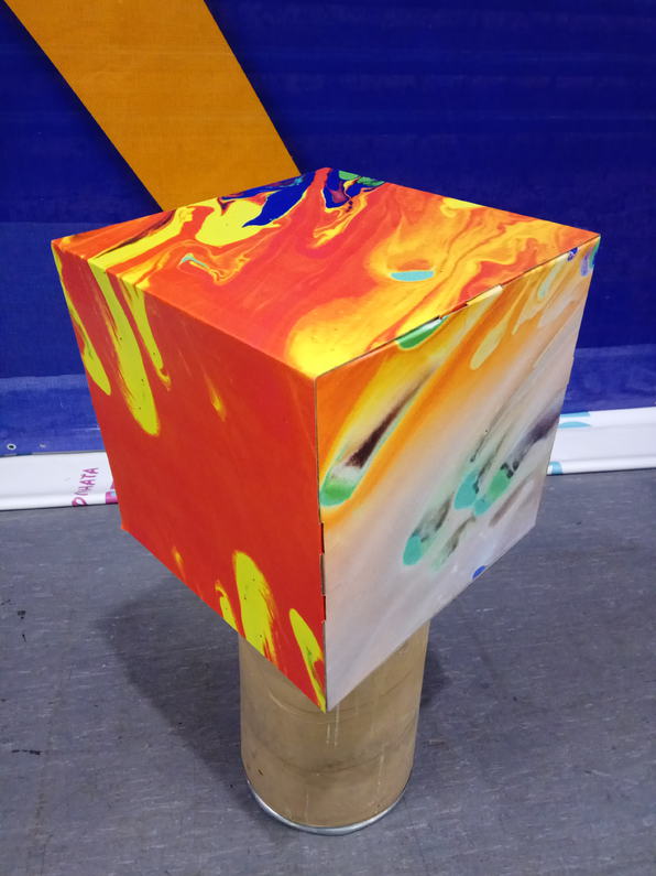 Кубы из картона